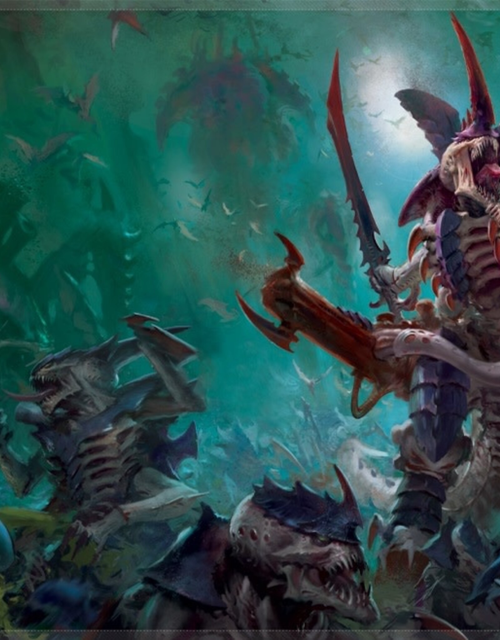 UP PLAYMAT WARHAMMER 40K TYRANID  STITCHED