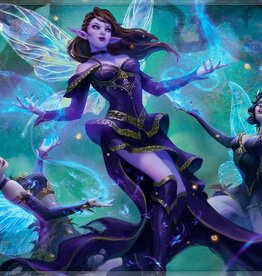 UP PLAYMAT MTG COMMANDER SERIES FAN  VOTE 3 ALELA STITCHED