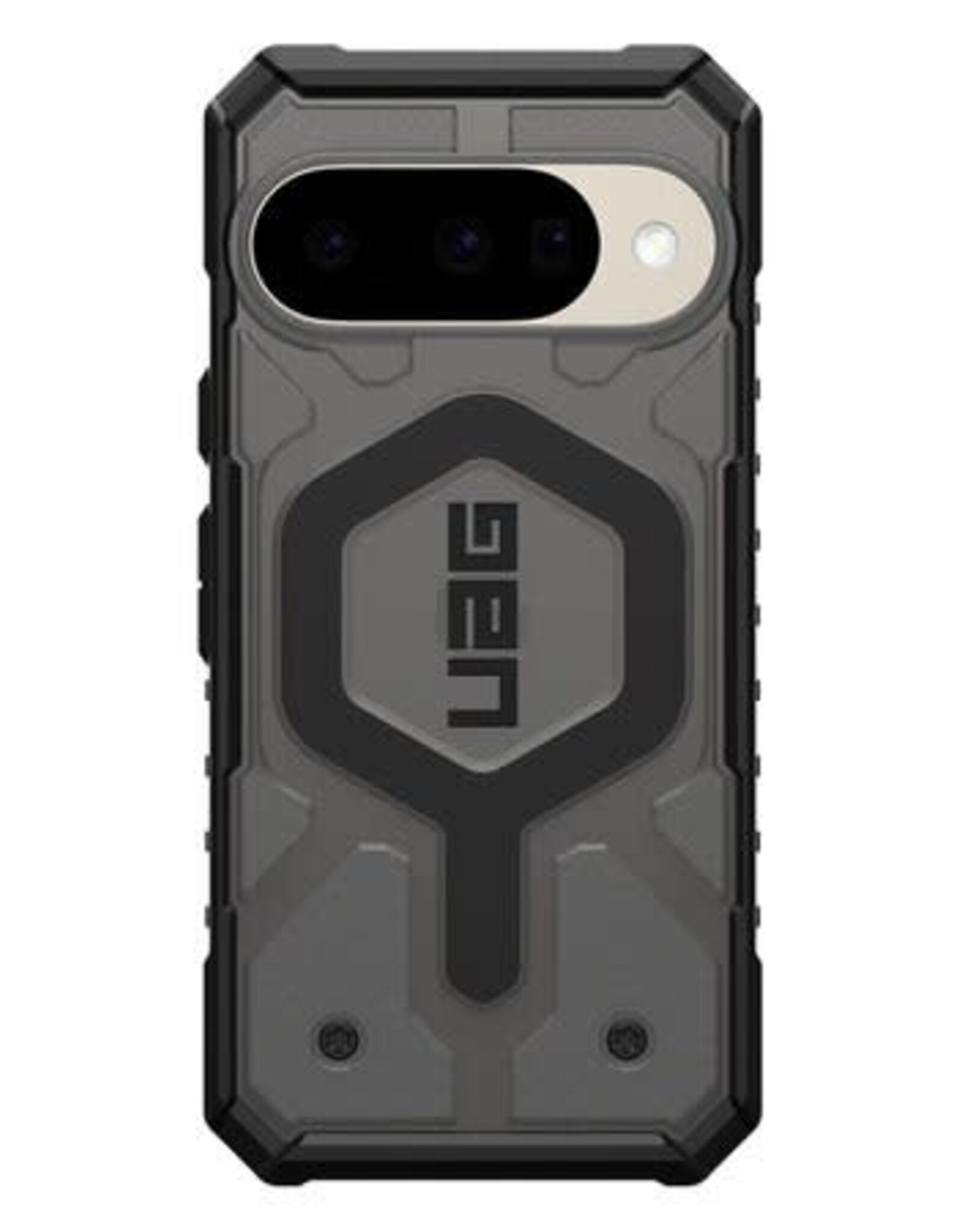 Pathfinder Rugged Clear Case w/ Magnet Pixel 10/10 Pro Ash/Black