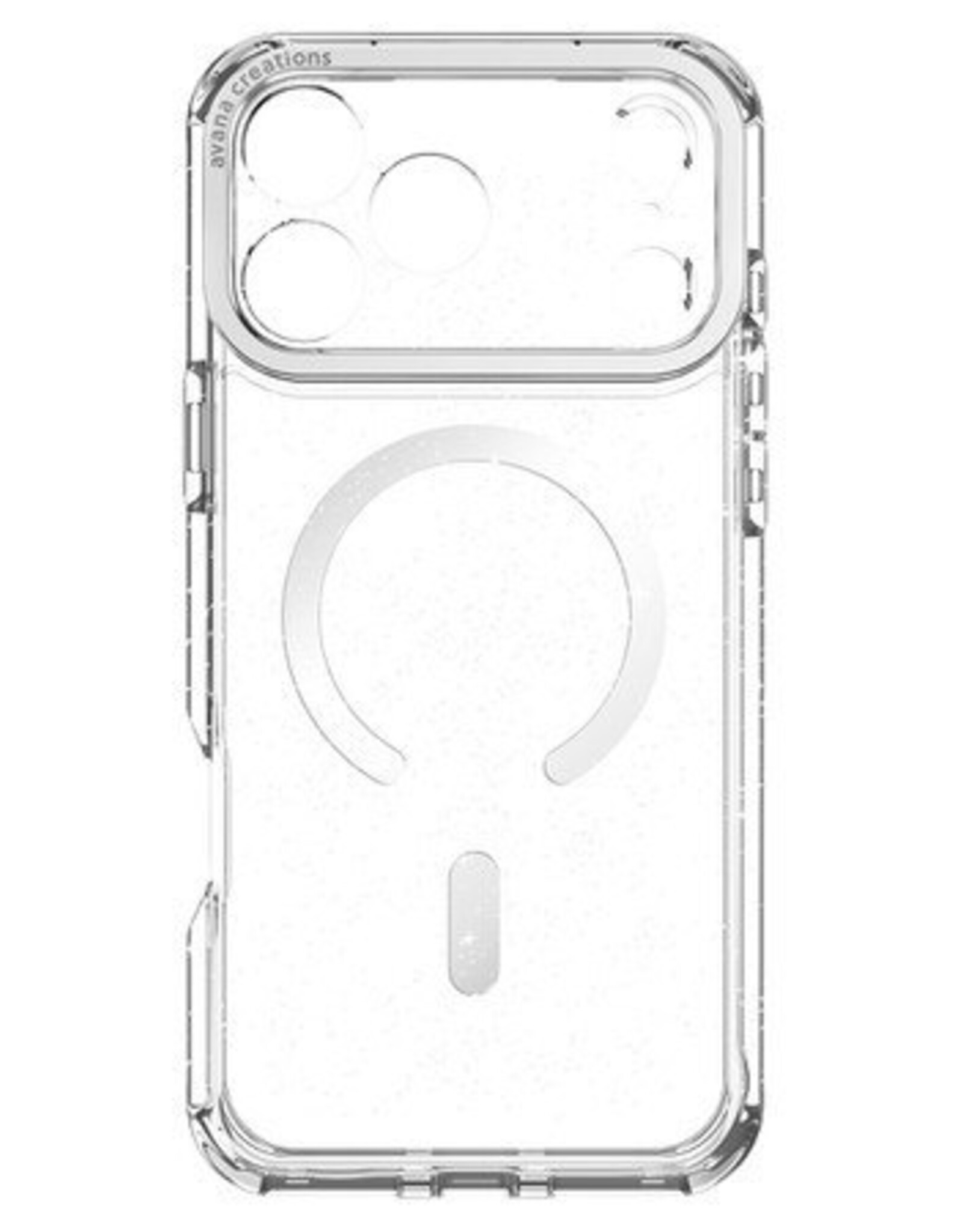 Starlight MagSafe Case iPhone 17 Pro Silver