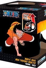 ONE PIECE MUG HEAT CHANGE LUFFY & ACE 460ML