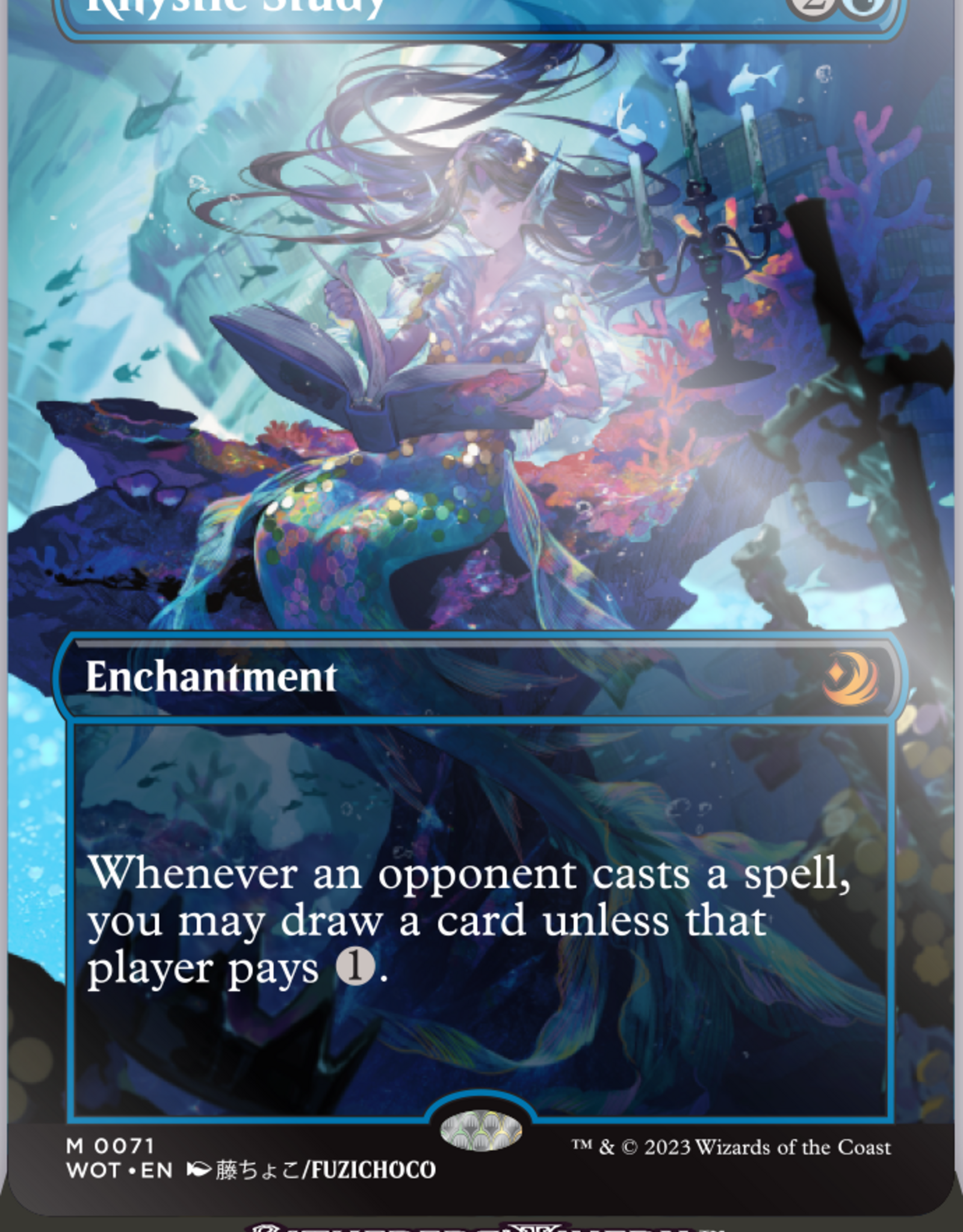 GATHERERS TAVERN MTG SLABS RHYSTIC STUDY SLAB