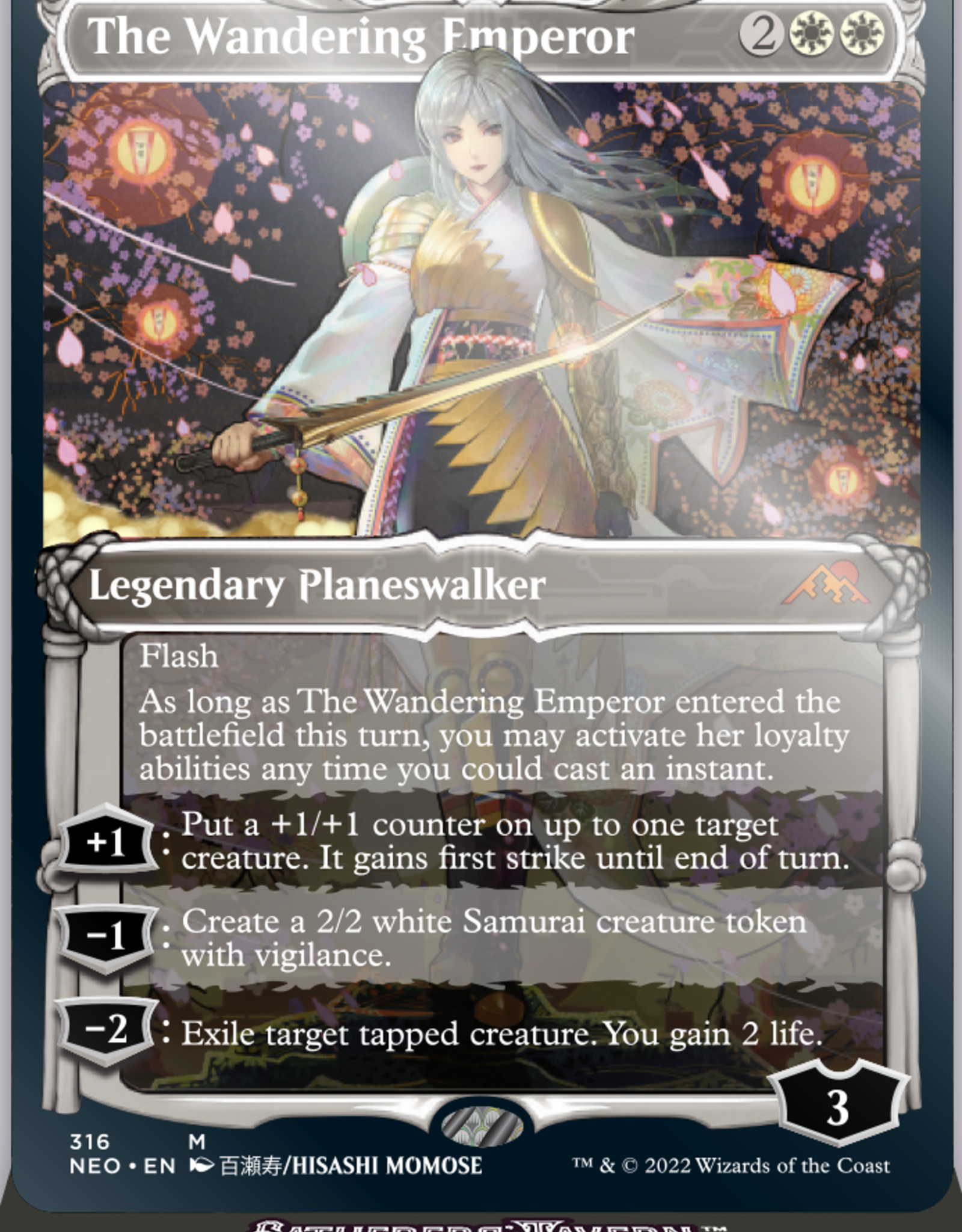 GATHERERS TAVERN MTG SLABS THE WANDERING EMPEROR SLAB