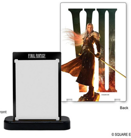 FINAL FANTASY 1TOUCH 35PT EDGE SEPHIROTH BLACK FRONT DESIGN