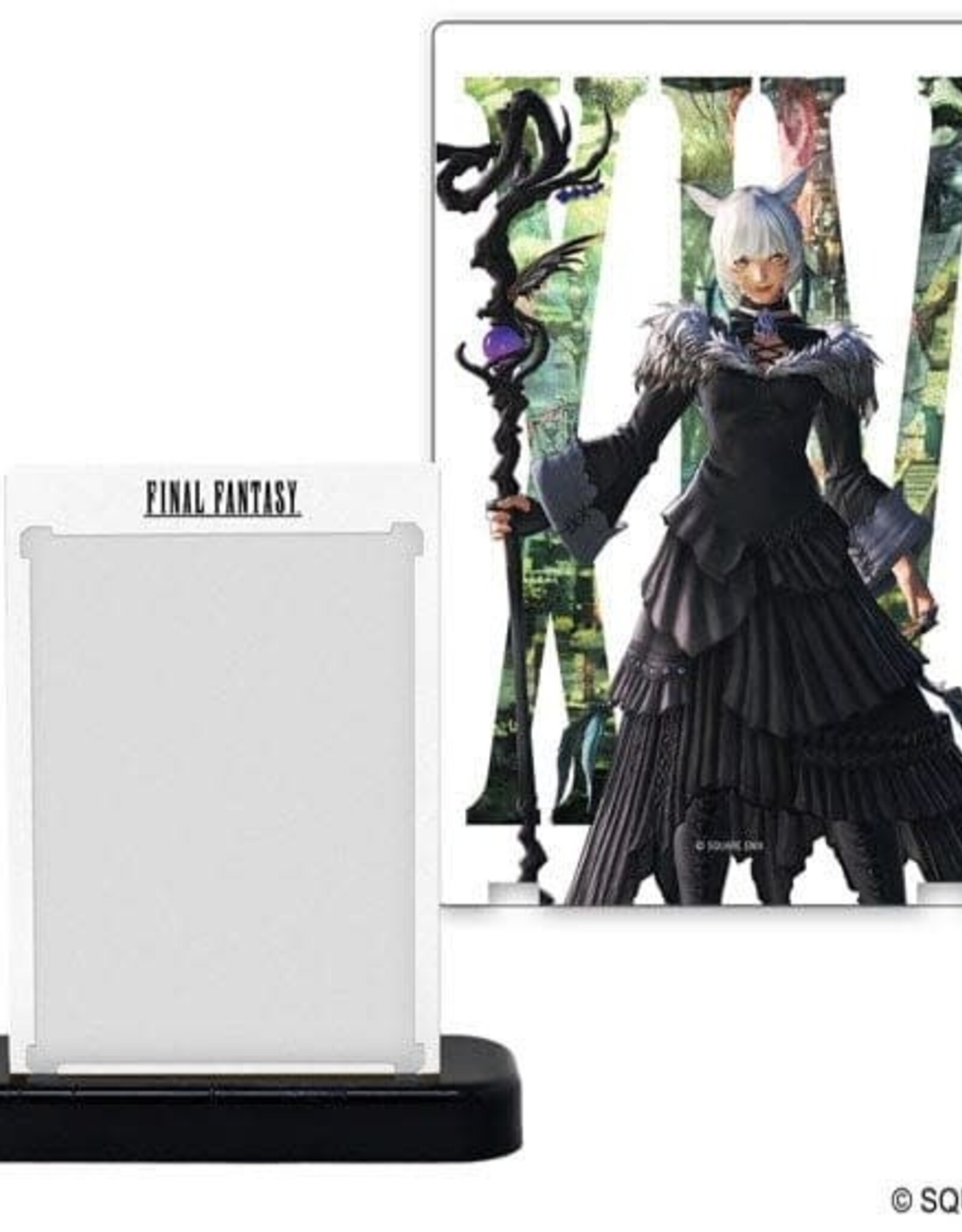FINAL FANTASY 1TOUCH 35PT EDGE Y'SHTOLA WHITE FRONT DESIGN