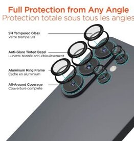 Samsung Galaxy S26 Ultra HyperGear Tempered Glass Camera Rings Lens Protection - 2 Pack