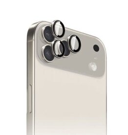 iPhone 17 Pro/Pro Max HyperGear Tempered Glass Camera Rings Lens Protection - 2 Pack