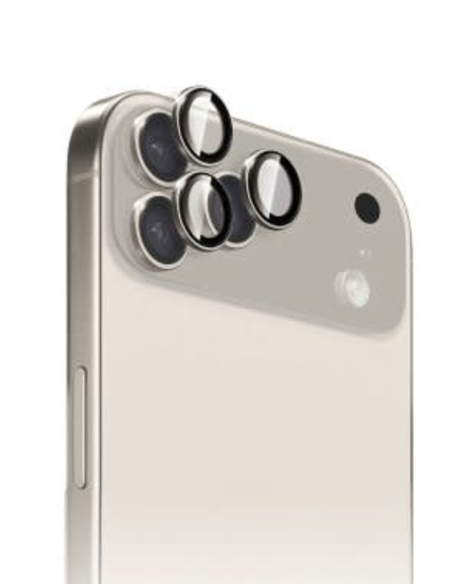 iPhone 17 Pro/Pro Max HyperGear Tempered Glass Camera Rings Lens Protection - 2 Pack