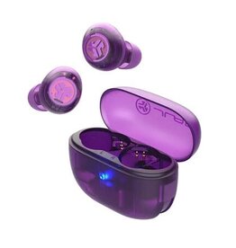 4 Go Pop ANC True Wireless Earbuds Transparent Purple