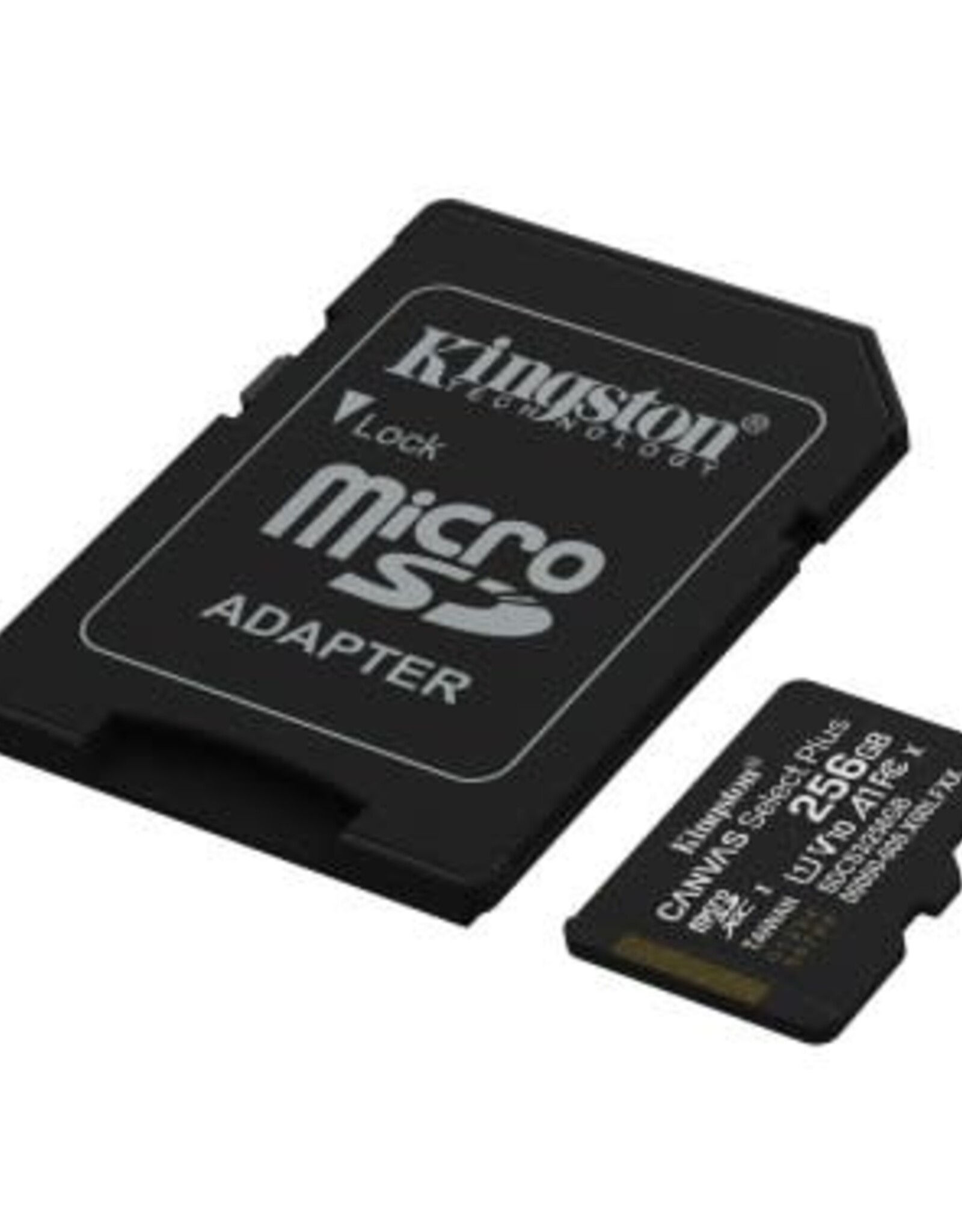 Kingston 256GB microSDXC Canvas Select Plus Gen3 150MB/s A1 Card + Adapter