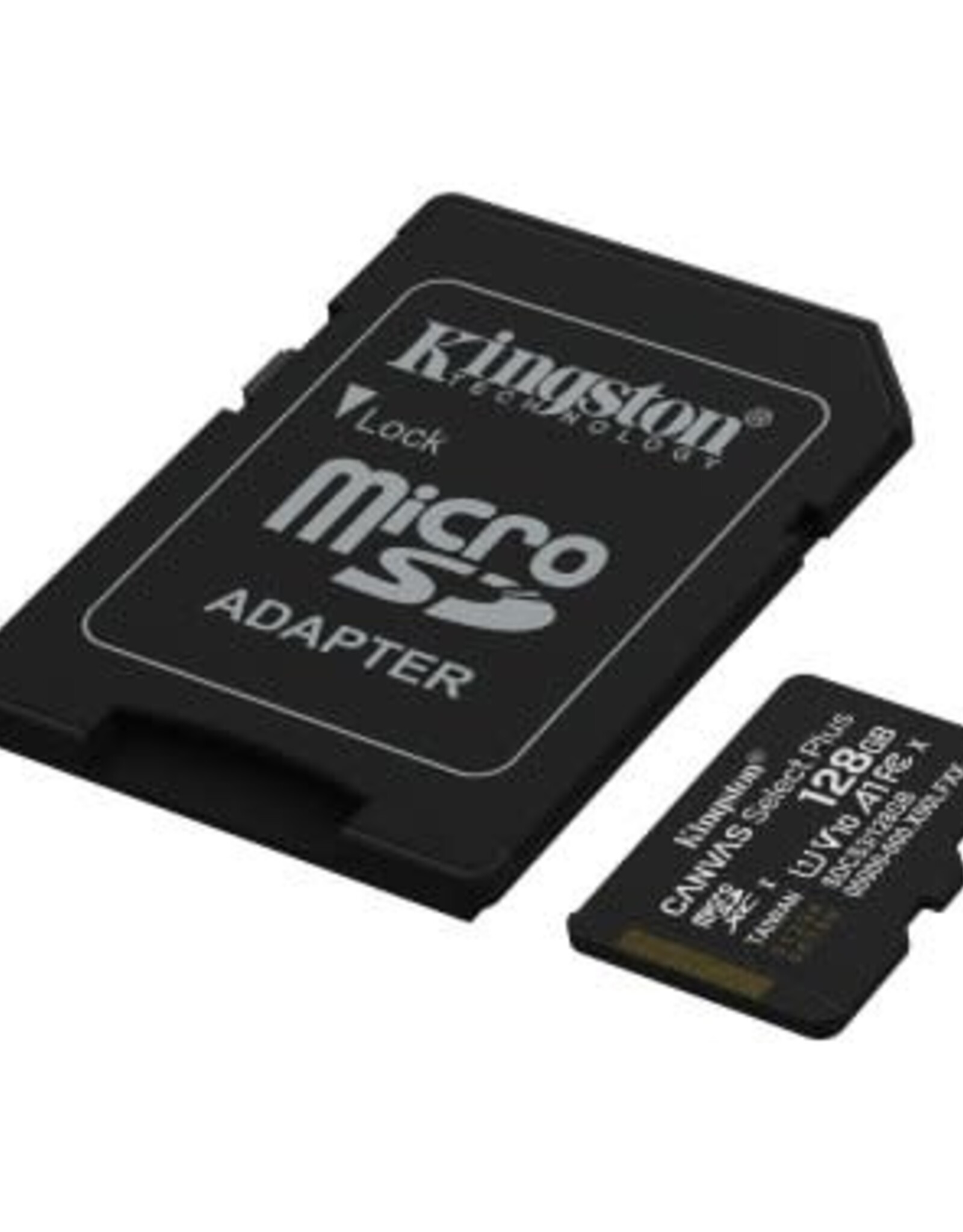 Kingston 128GB microSDXC Canvas Select Plus Gen3 150MB/s A1 Card + Adapter