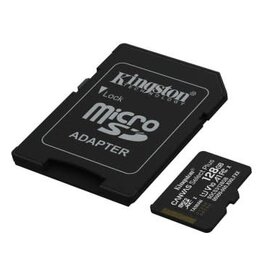 Kingston 128GB microSDXC Canvas Select Plus Gen3 150MB/s A1 Card + Adapter