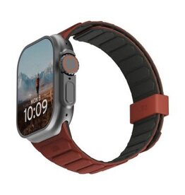 Apple Watch 42/44/45/46/49mm UAG Pathfinder Strap - Olive/Rust