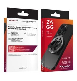 ZAGG Magnetic Ring Snap 360 - Black