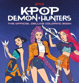 KPOP DEMON HUNTERS: THE OFFICIAL DELUXE COLORING BOOK
