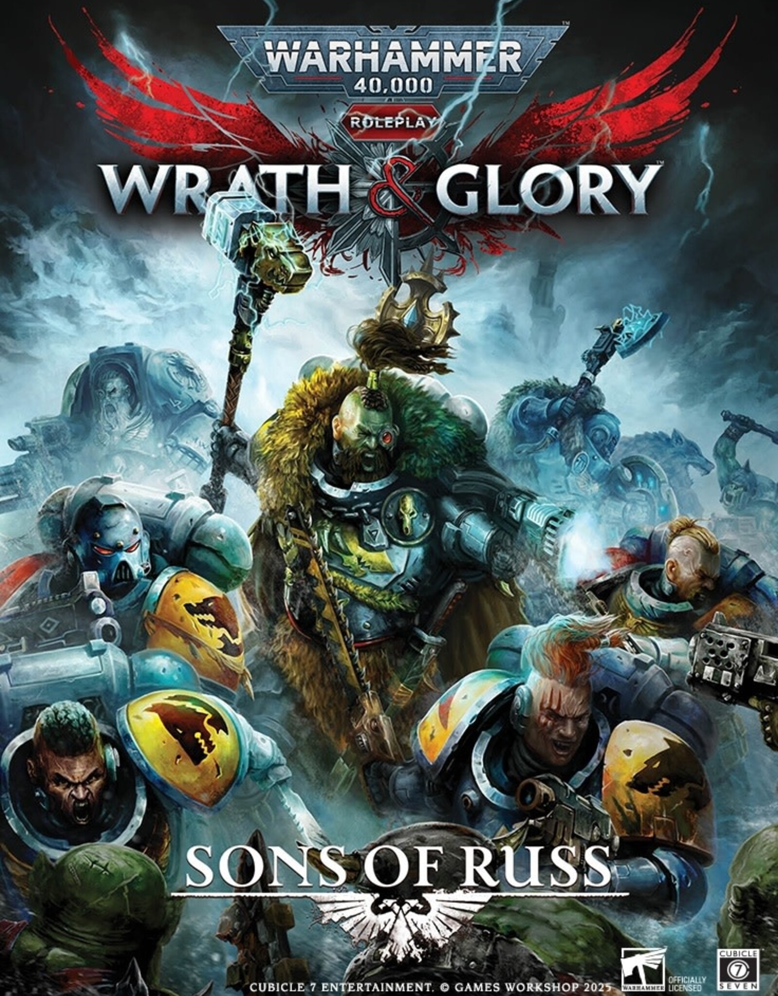 WARHAMMER 40K WRATH AND GLORY SONS OF RUSS