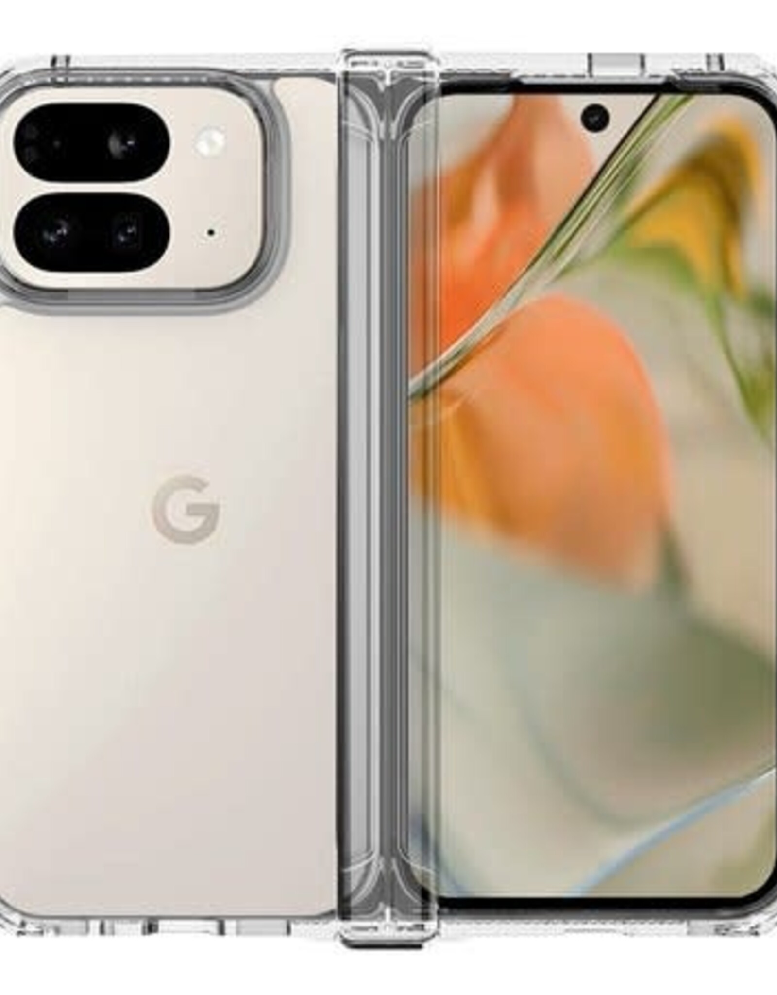 Hybrid_R Hinge Case Clear for Google Pixel 10 Pro Fold
