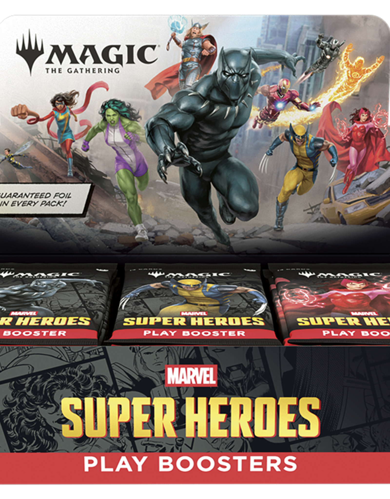 MTG MARVEL SUPER HEROES PLAY BOOSTER
