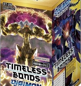 DIGIMON CG BT-26 TIMELESS BONDS BOOSTER
