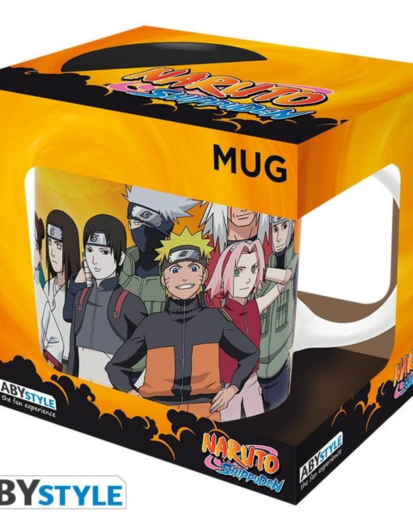 NARUTO SHIPPUDEN MUG 320ML KONOHA NINJAS SUBLI