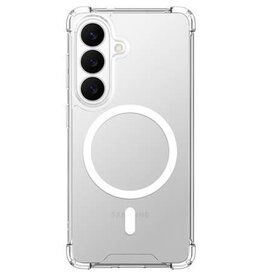 DropZone Rugged Case w/Magnets Clear for Samsung Galaxy S26 FE/Galaxy S25 FE