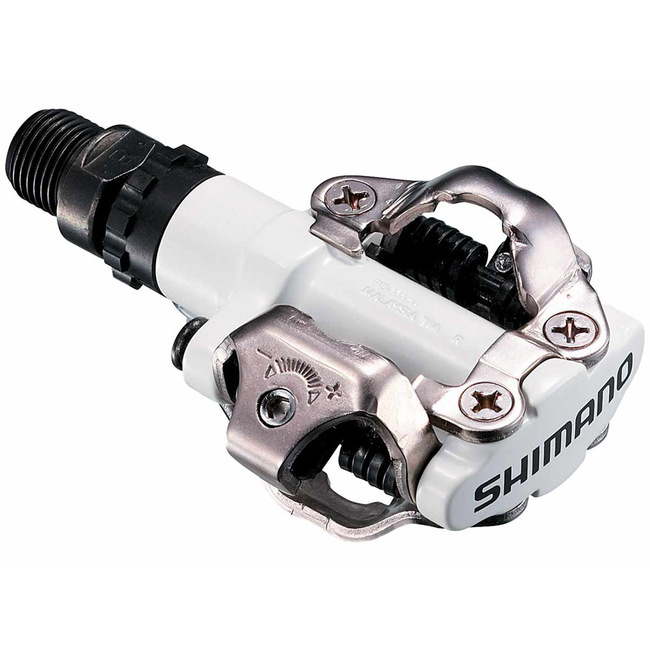 Shimano Pédales PD-M520W SPD Blanche, W/O REFLECTORW/C