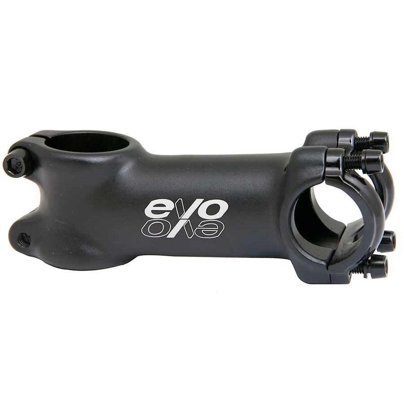 EVO, E-Tec OS, Stem, 28.6mm, 90mm, +-7, 31.8mm, Black