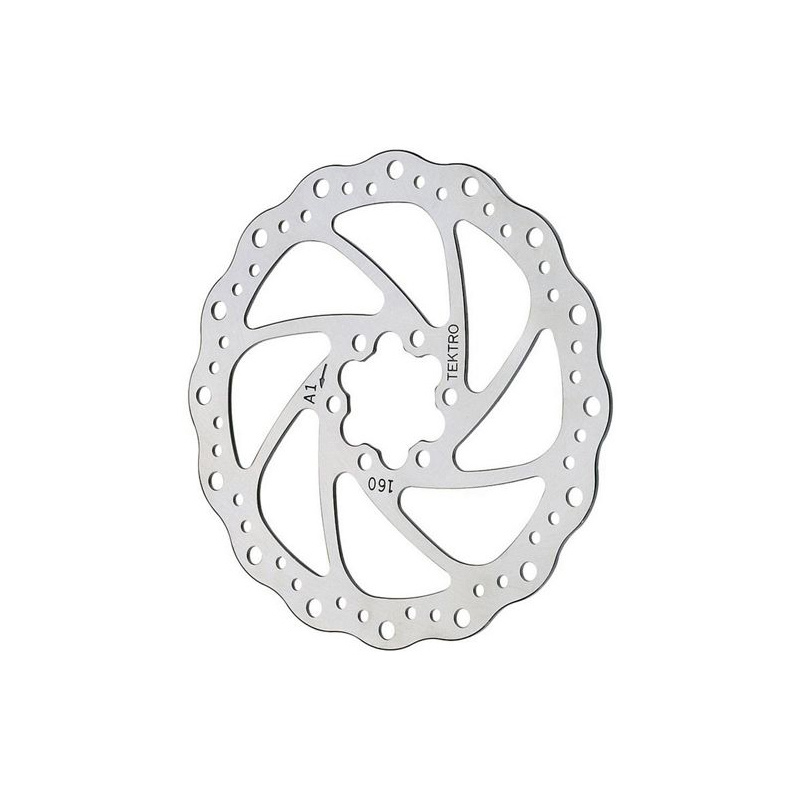 Tektro DISQUE TEKTRO 140MM, 6 BOULONS, STAINLESS
