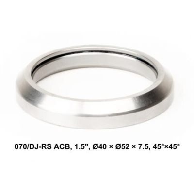 Enduro Type MR171 1.5" Ø40×Ø52×7.5 45°×45° Roulement scellé  jeux de direction