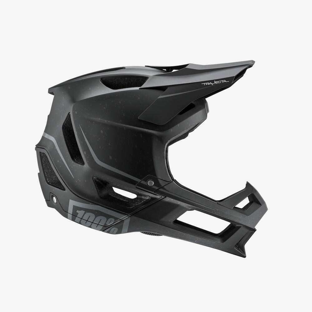 100% TRAJECTA Helmet Black