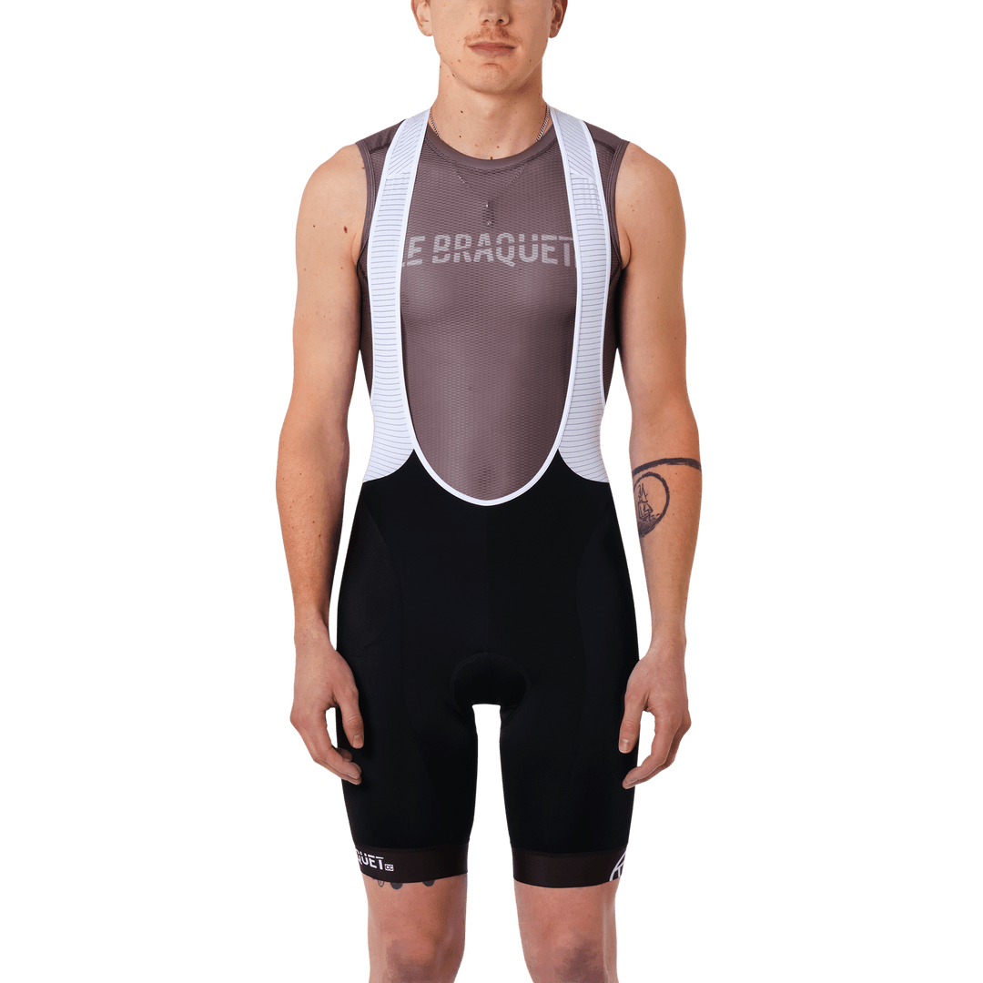 Le Braquet Cuissard à Bretelles Homme Mouvement 2