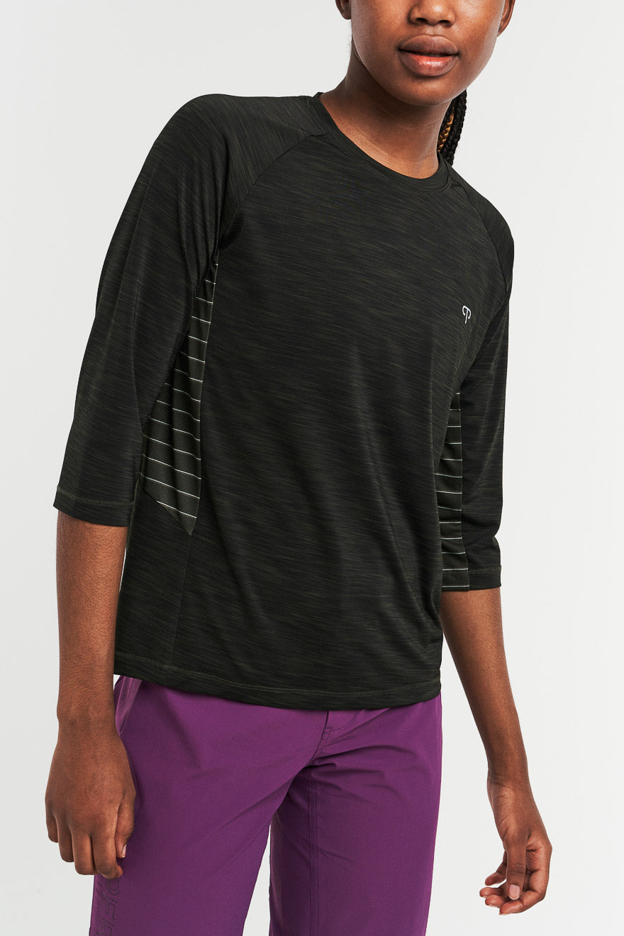 Peppermint Maillot Vélo de Montagne à Manches 3/4