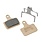 Elvedes Plaquettes Shimano Ultegra BR-RS805, BR-RS505