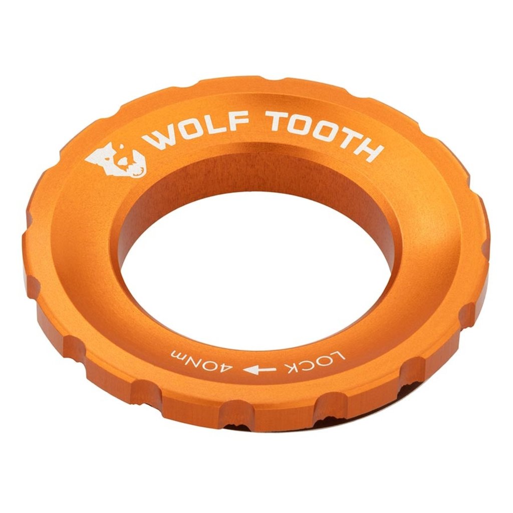 Wolf Tooth Wolf Tooth CenterLock Lockring - Orange