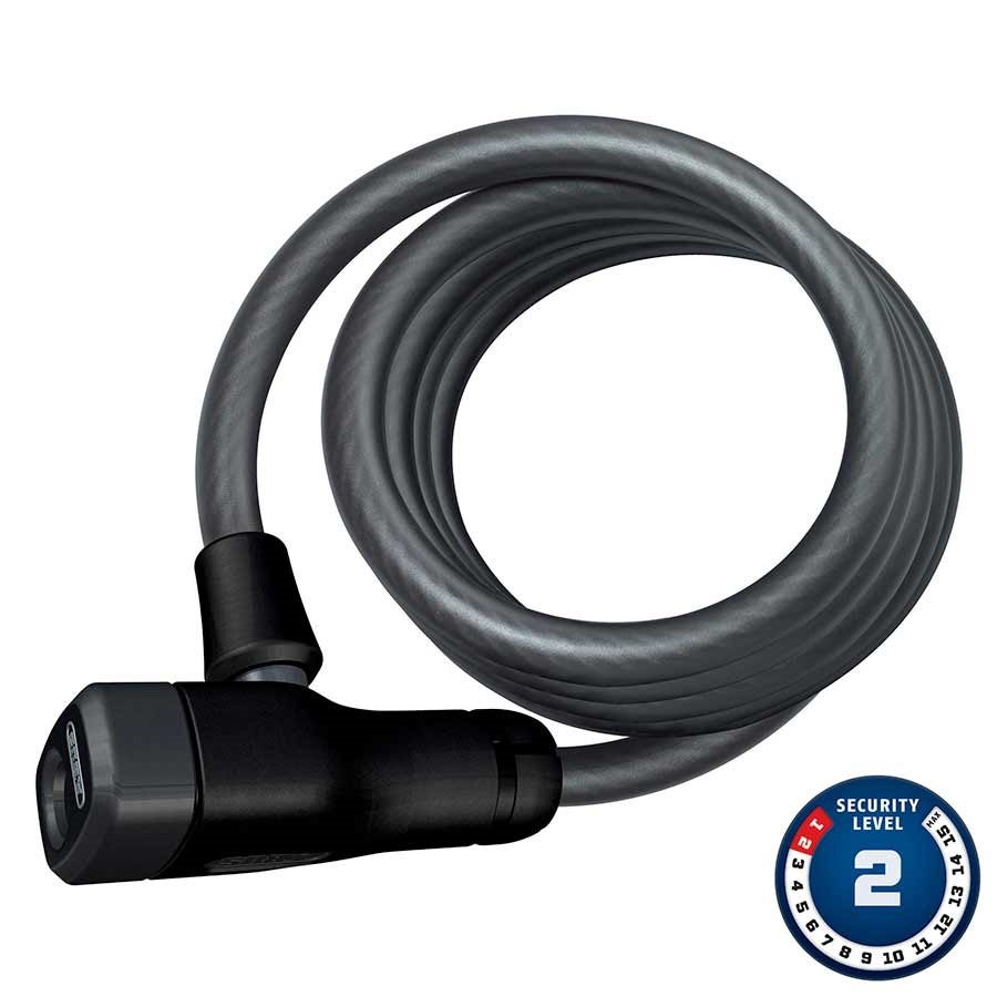 Abus Abus, Star 4508K, Câble avec serrure à clé, 8mm x 150cm (8mm x 4.9')