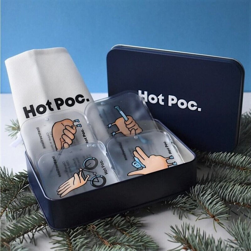 Hot Poc Boîtier – Chauffe-mains réutilisables Hot Poc