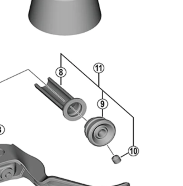 Shimano Diaphragme pour frein montagne Shimano, SPRE BLM9120