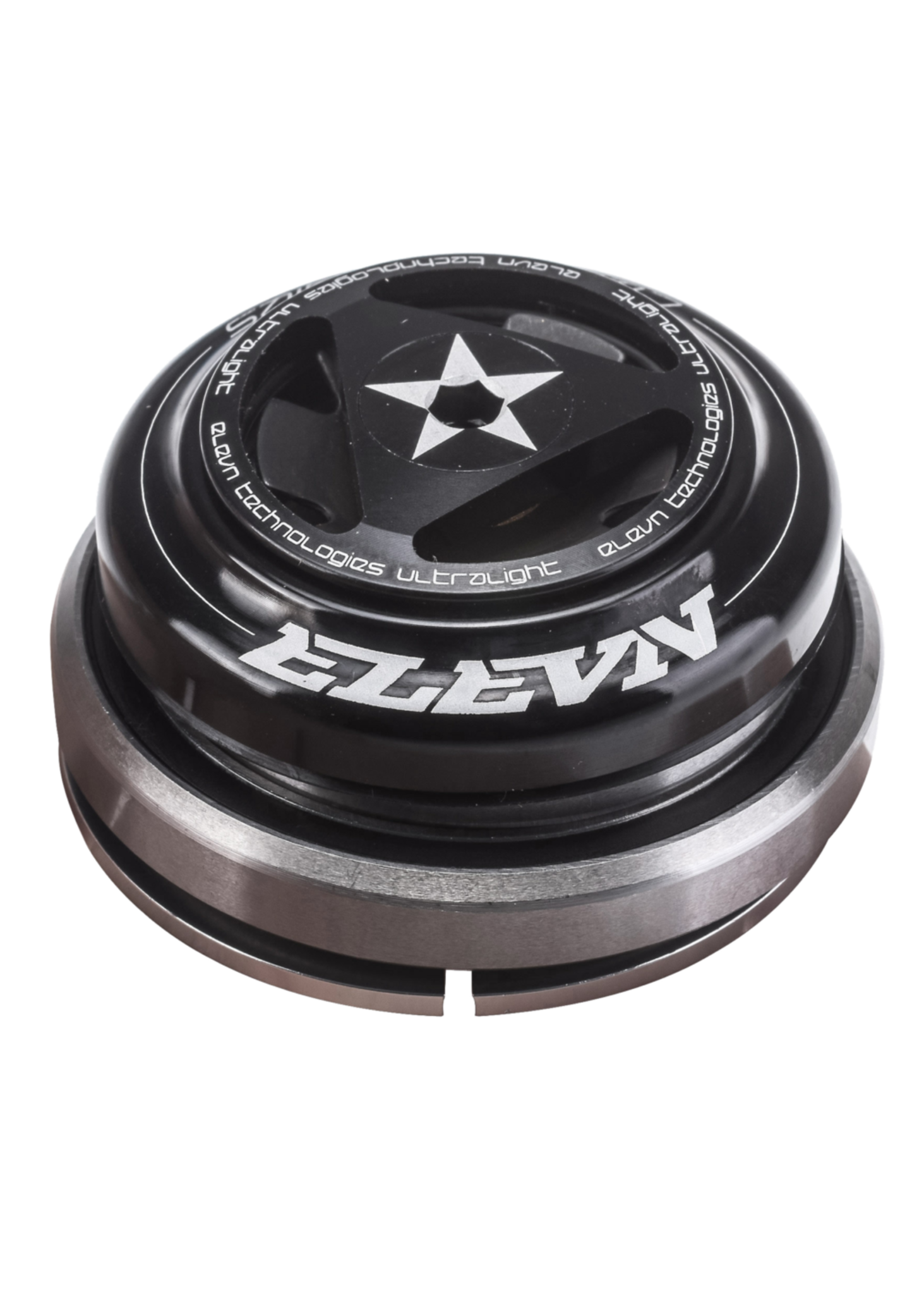 Elevn Racing Headset Elevn 1-1/8 to 1.5 2 Races Noir