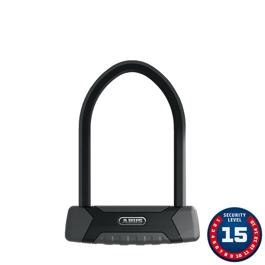 Abus Cadenas en U, Granit XPlus 540,  Clé, 160x230mm, 6.7''x9'', Épaisseur en mm: 13mm, Noir