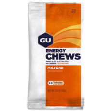 GU Energy Chews, Énergie à croquer en bouchées