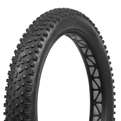 Schwalbe Pneu Fat bike Snow Avalanche Clouté, 27.5''x4.50, Pliable, Tubeless Ready, Silica, 120TPI, Noir