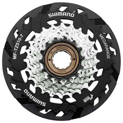 Shimano Roue libre, 7 vitesses MF-TZ510-7 CP, 14-34D, Toute chaîne 7/8/9 vitesses