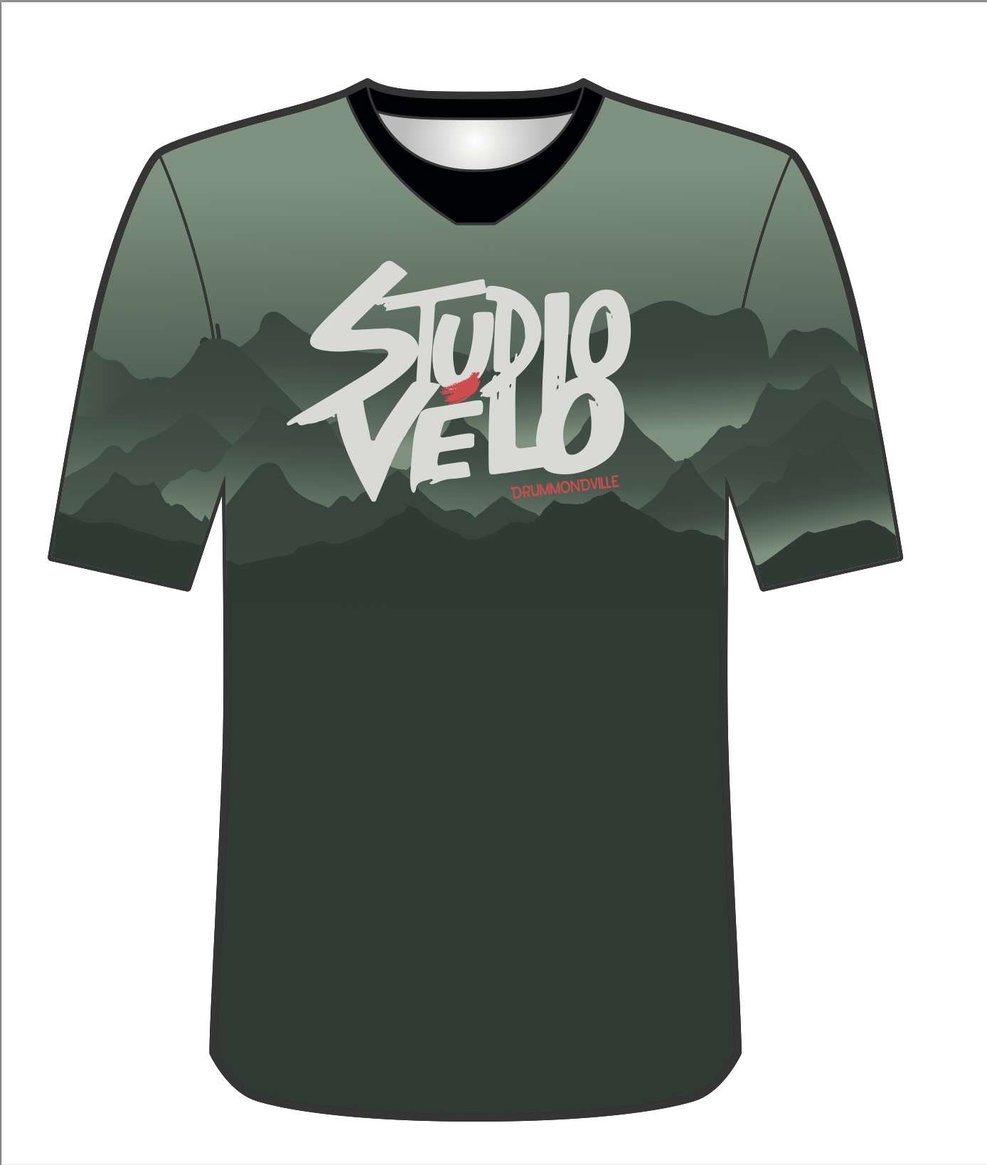 Studio Vélo Jersey Mtb A fond mon Léon ! Studio vélo