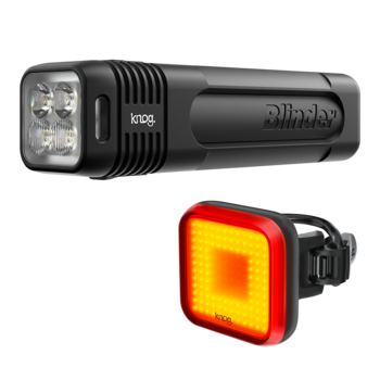 Knog Blinder 900 & Blinder Square Rear Bike Light Set 900/100 Lumens