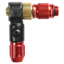 Lezyne Tête de pompe à pied ABS-1 Pro HP, Haut Volume, Rouge