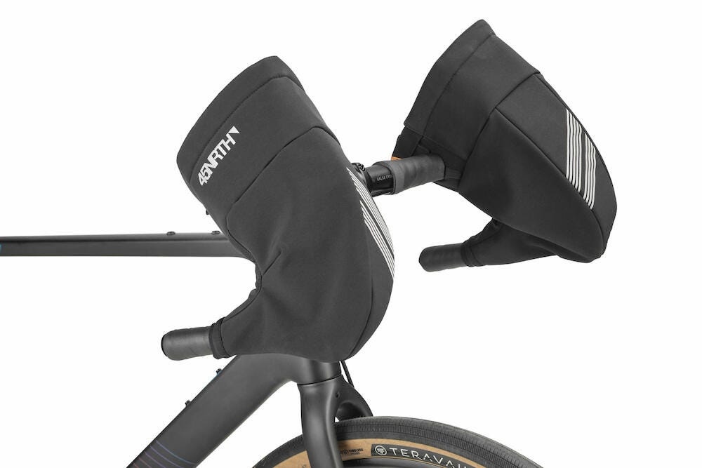 45NRTH Draugenklaw Drop Bar Pogies - Black, One Size