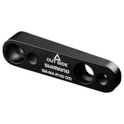 Shimano Adaptateur disque de frein 160mm, SM-MA-R160D/D , Flat-Mount Caliper, Flat-Mount Frame
