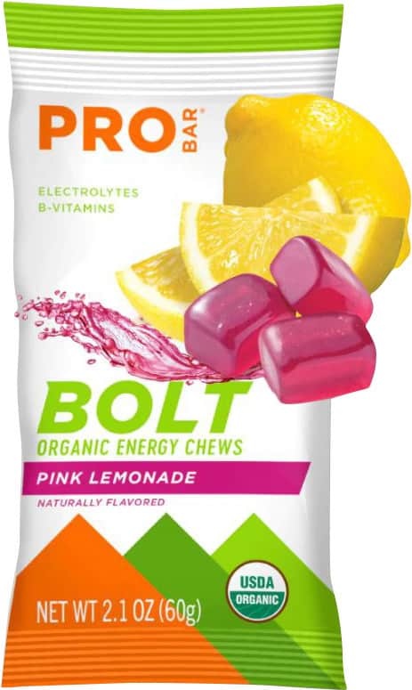 Pro Bar Bolt, Bouchées énergisantes Bio, 60g packs