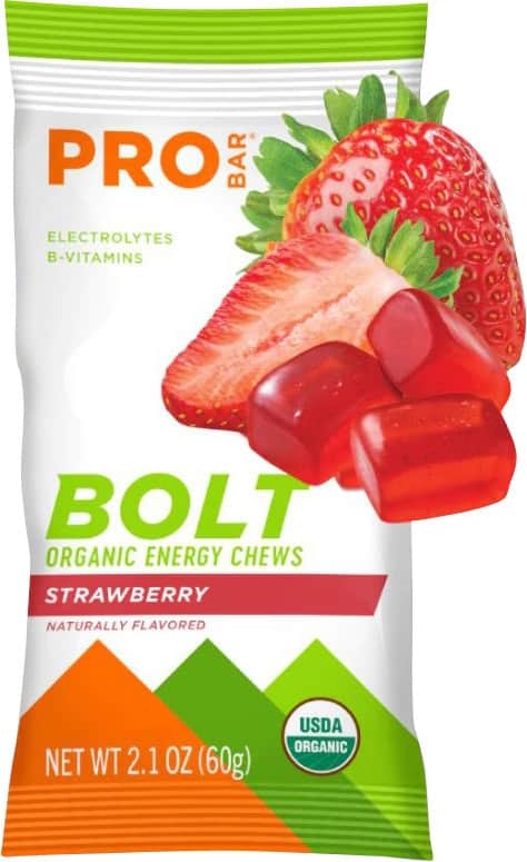 Pro Bar Bolt, Bouchées énergisantes Bio, 60g packs