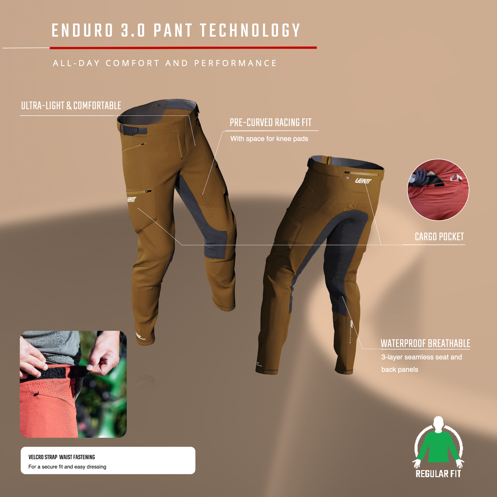 Leatt Pantalon Mtb Enduro 3.0